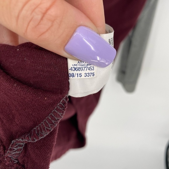 American Eagle Vintage Long Sleeve Embroidered Shirt Size XL - Picture 4 of 9